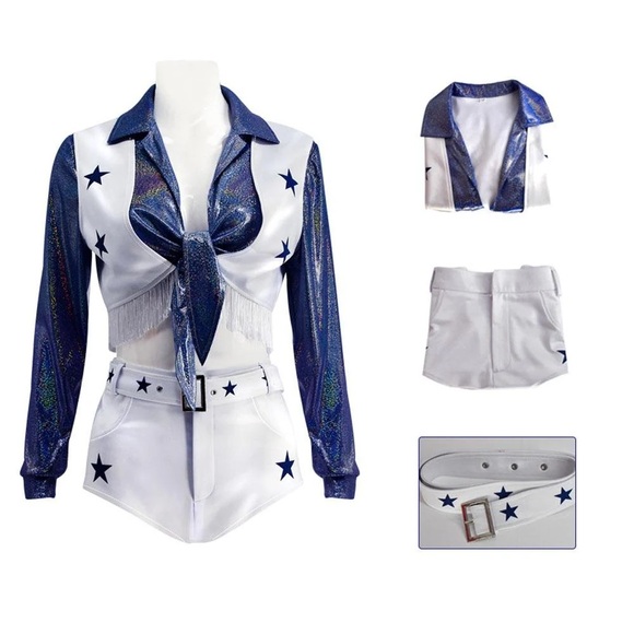 Dallas cowboys cheerleader costume - Picture 1 of 2